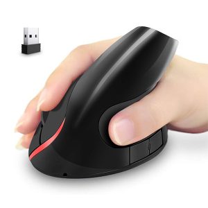 Mouse Ergonomico Inalambrico, recargable Previene Túnel Carpiano