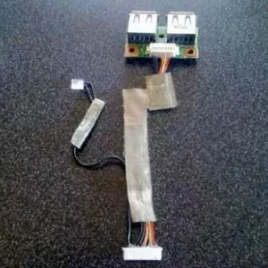 Tarjeta Conector Puertos Usb Hp Dv2000 Series Original