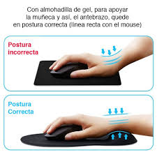 Mouse Pad Ergonomico con apoyadera de gel