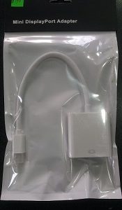 Cable Video Mini Display A Monitor Vga Para Macbook Apple
