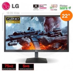 Monitor Tv LG Slim Full Hd 22 Pulgadas Gamer Con Hdmi Vga (Reacondicionado)