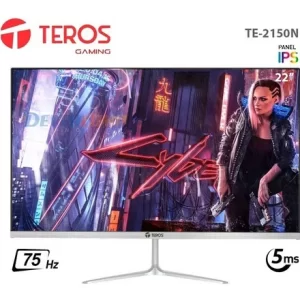 Monitor TEROS Slim 21.5 Pulgadas Conector Hdmi Y Vga Nuevo FHD