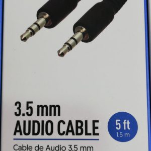 Cable De Audio Auxiliar 1,8 Metros Plug 3.5mm Estéreo