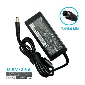 Cargador Original Laptop Hp 18.5v 3.5a  punta Aguja 7.4x5.5mm