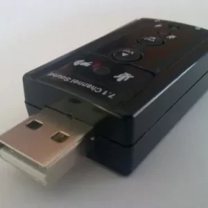 Adaptador Tarjeta De Audio Usb 7.1 Windows O Mac Laptop O Pc