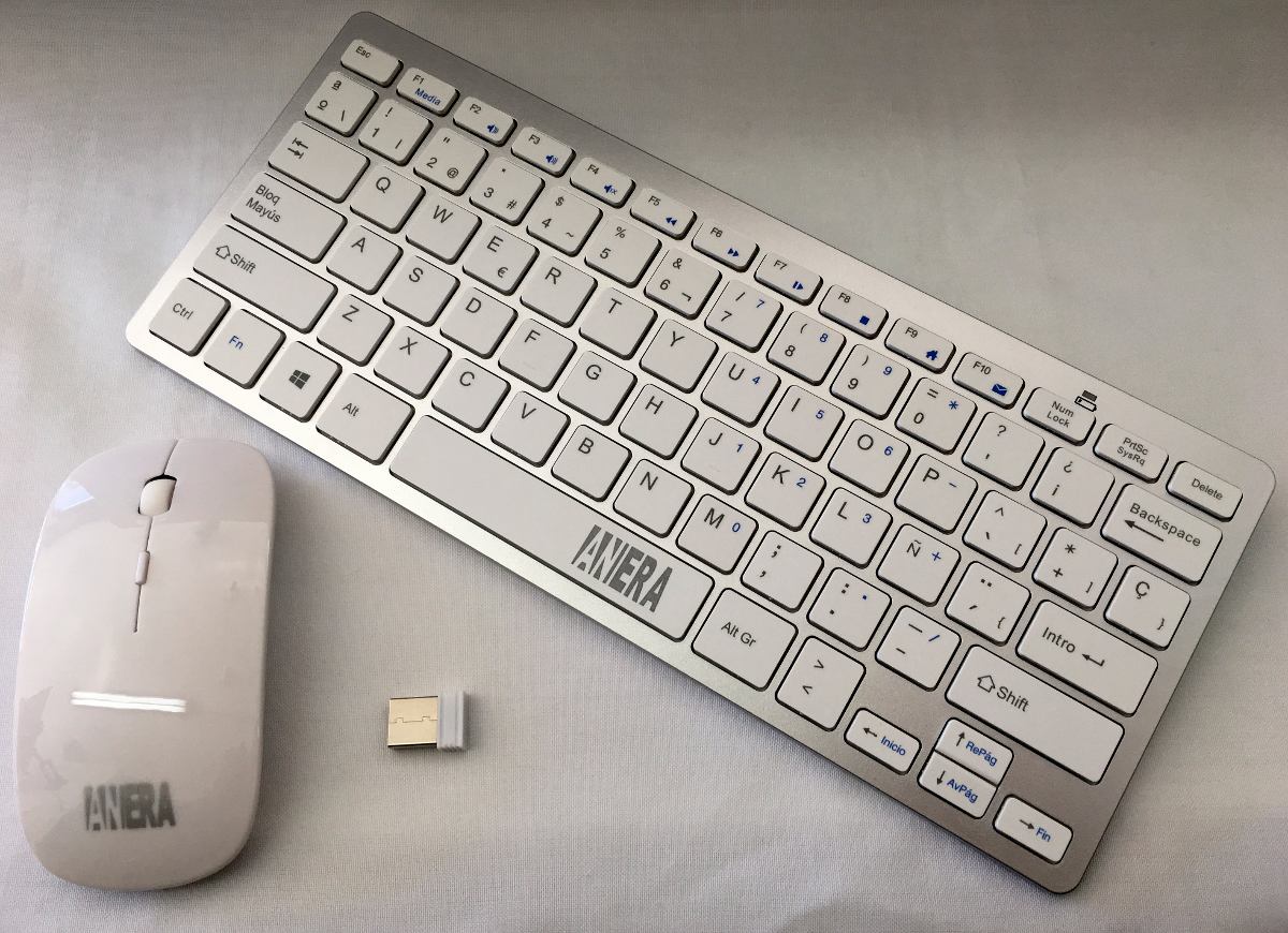 Teclado Y Mouse Inalámbrico Super Slim Para Windows O Apple - Imagen 2